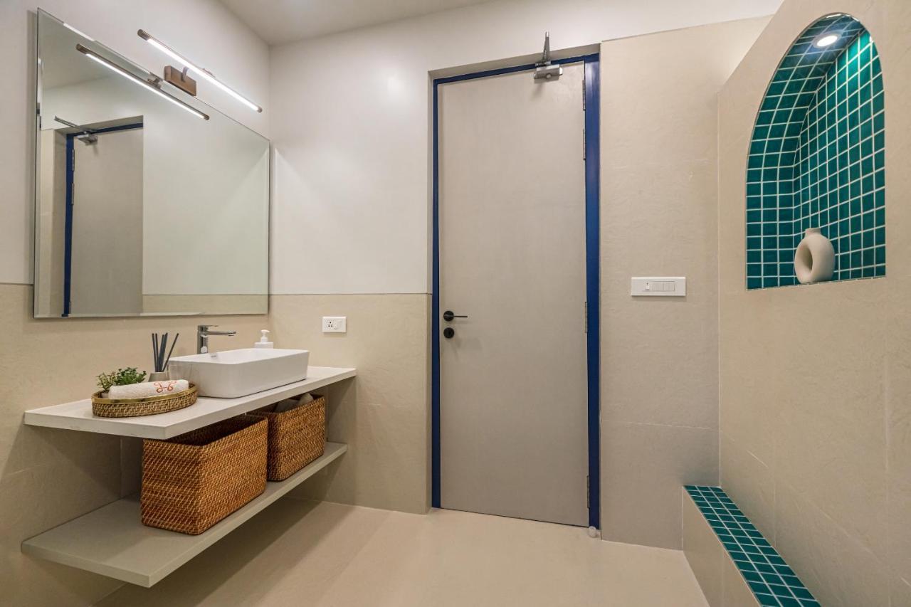 Saffronstays Kaia Waters By Kosha Villas, Pawna - Greek Style Villa With Panoramic View Of Pawna Lake Kolvan Exterior foto